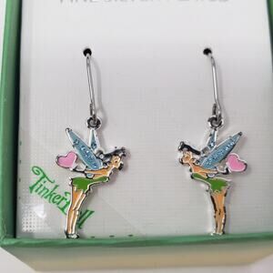 Disney Fairies Tinker Bell Dangle Earrings